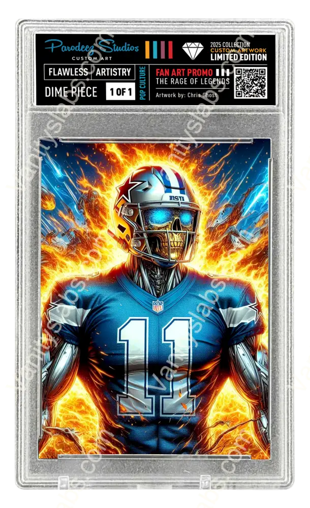 2025 Rage Of Legends Collection - Fan Art One By Chris Ghost Custom Card Number K86