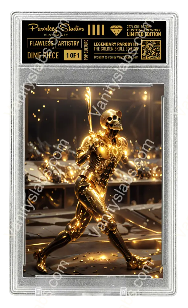 2024 Golden Skull Collection - The Judge One Of Custom Card Number 10