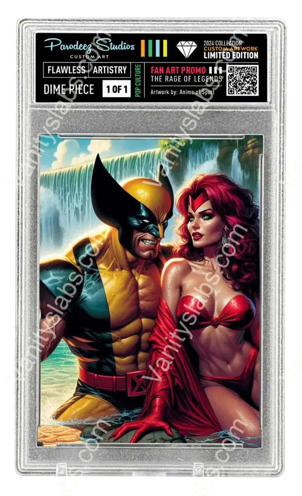 2025 Rage Of Legends Collection - Fan Art One By Chris Ghost Custom Card Number 109