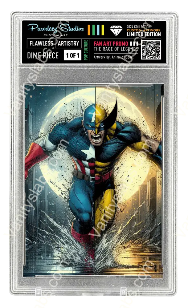 2025 Rage Of Legends Collection - Fan Art One By Chris Ghost Custom Card Number 125