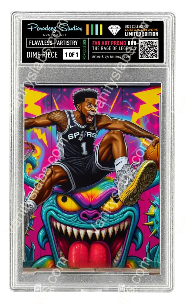 2025 Rage Of Legends Collection - Fan Art One By Chris Ghost Custom Card Number 14