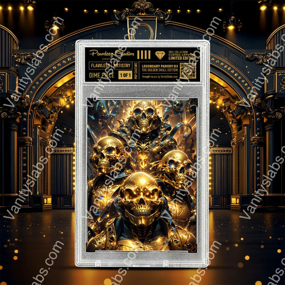 2024 Golden Skull Collection - Tmnt One Of Custom Card Number 16