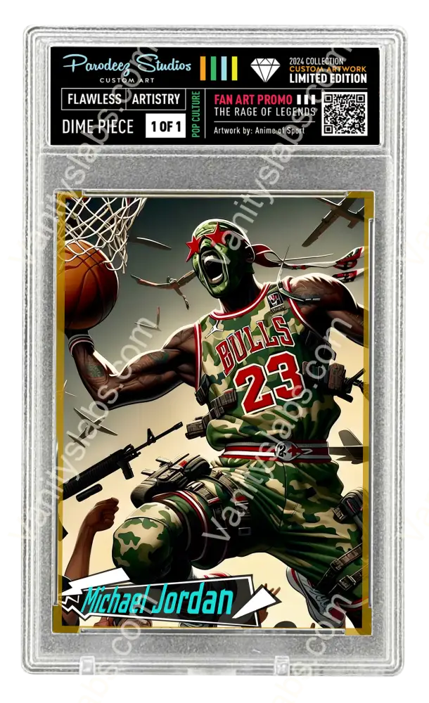 2025 Rage Of Legends Collection - Fan Art One By Chris Ghost Custom Card Number 17
