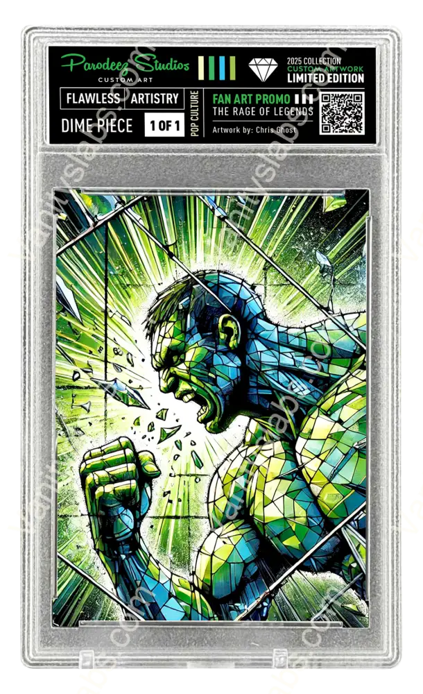 2025 Rage Of Legends Collection - Fan Art One By Chris Ghost Custom Card Number M200