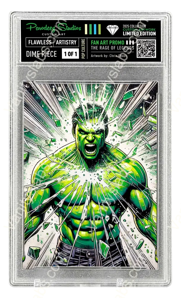 2025 Rage Of Legends Collection - Fan Art One By Chris Ghost Custom Card Number M203