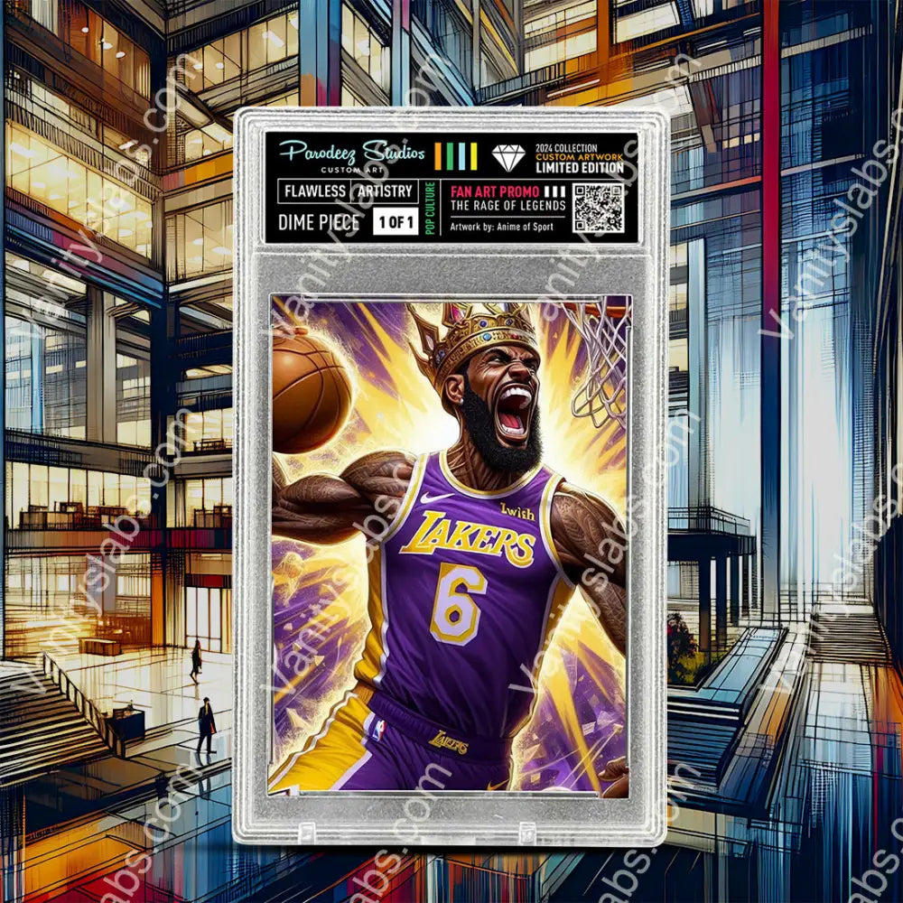 2025 Rage Of Legends Collection - Fan Art One By Chris Ghost Custom Card Number 20