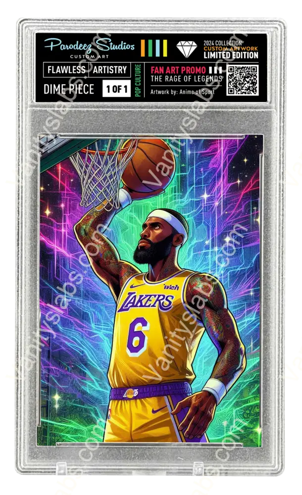 2025 Rage Of Legends Collection - Fan Art One By Chris Ghost Custom Card Number 22
