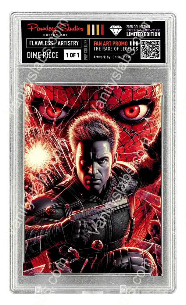 2025 Rage Of Legends Collection - Fan Art One By Chris Ghost Custom Card Number L250