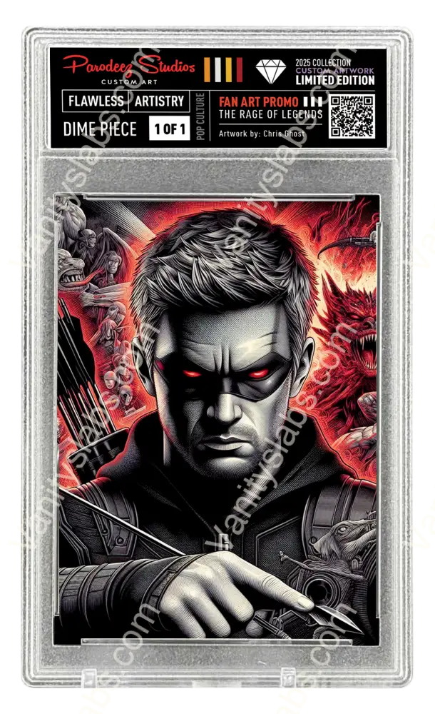 2025 Rage Of Legends Collection - Fan Art One By Chris Ghost Custom Card Number L262