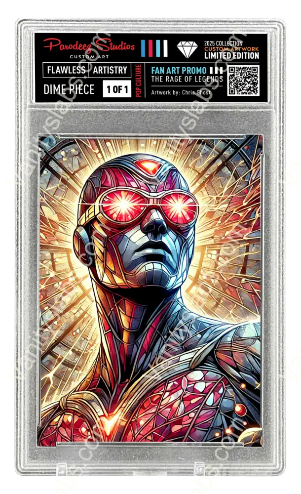 2025 Rage Of Legends Collection - Fan Art One By Chris Ghost Custom Card Number D293