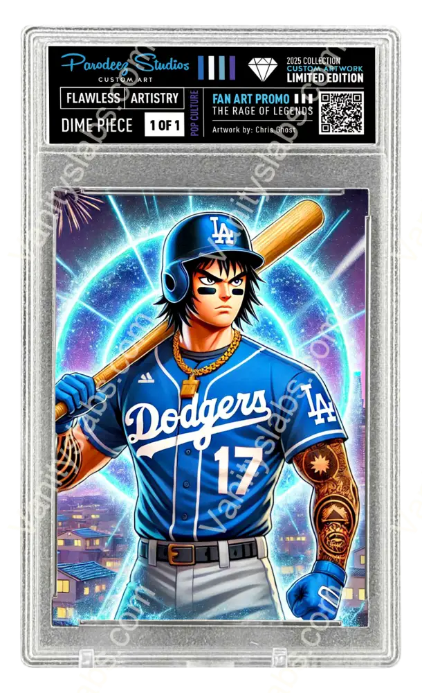 2025 Rage Of Legends Collection - Fan Art One By Chris Ghost Custom Card Number G356