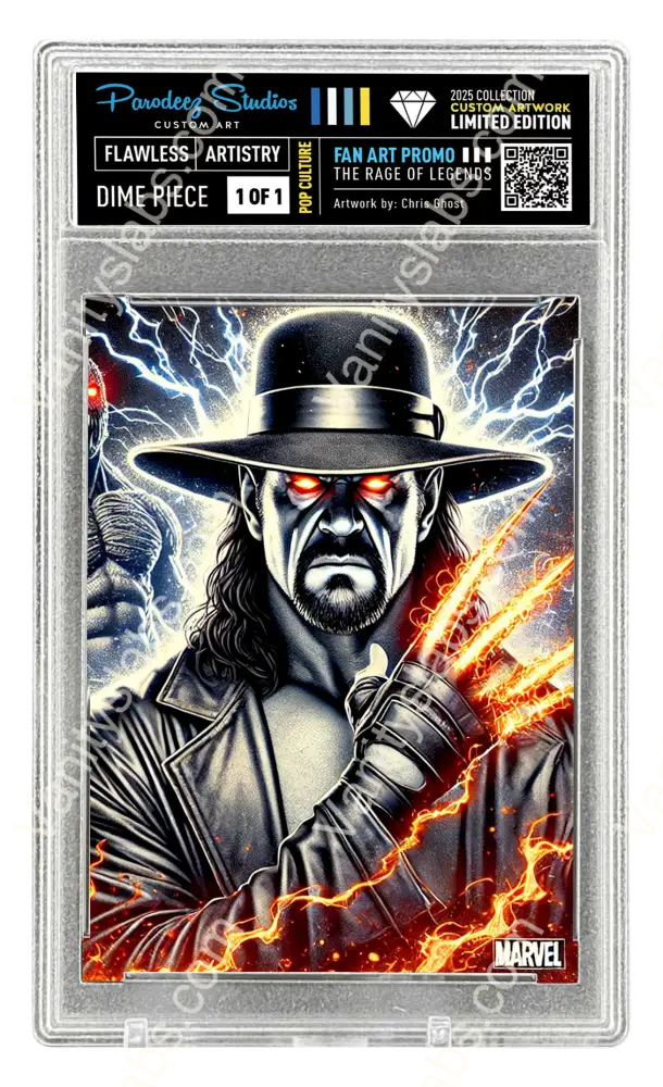 2025 Rage Of Legends Collection - Fan Art One By Chris Ghost Custom Card Number E370
