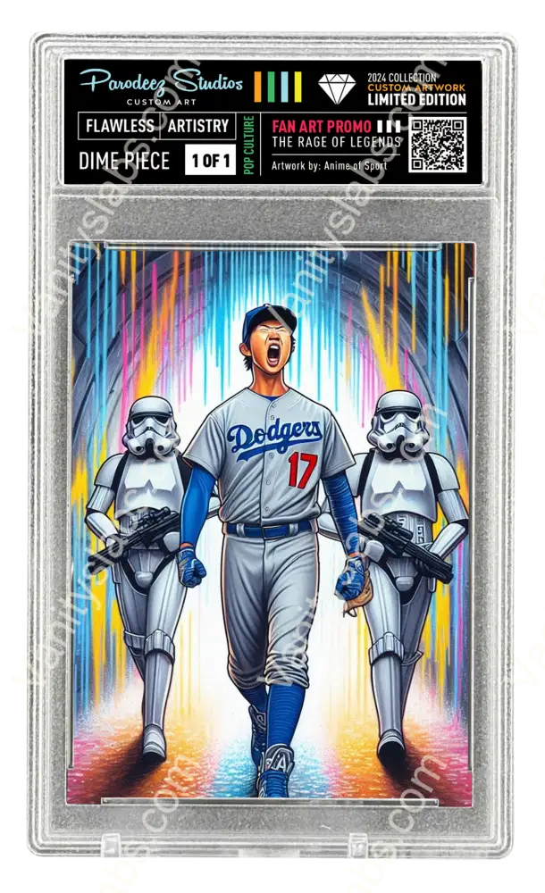2025 Rage Of Legends Collection - Fan Art One By Chris Ghost Custom Card Number 37