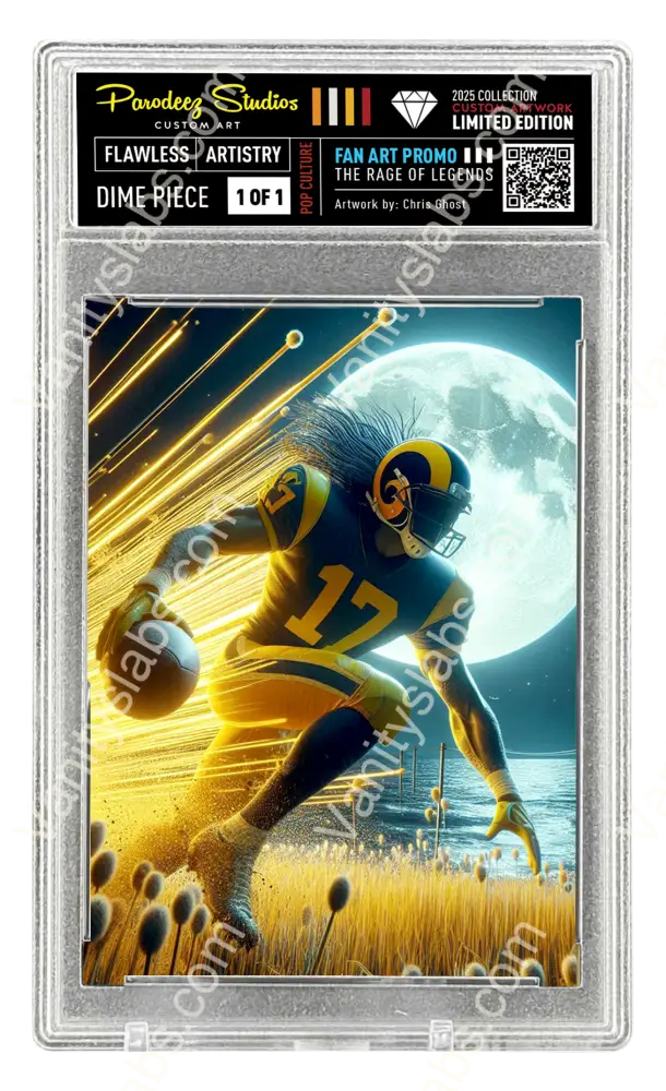 2025 Rage Of Legends Collection - Fan Art One By Chris Ghost Custom Card Number H381