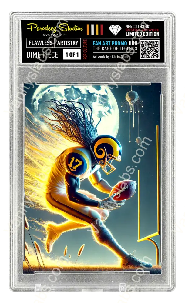 2025 Rage Of Legends Collection - Fan Art One By Chris Ghost Custom Card Number H384