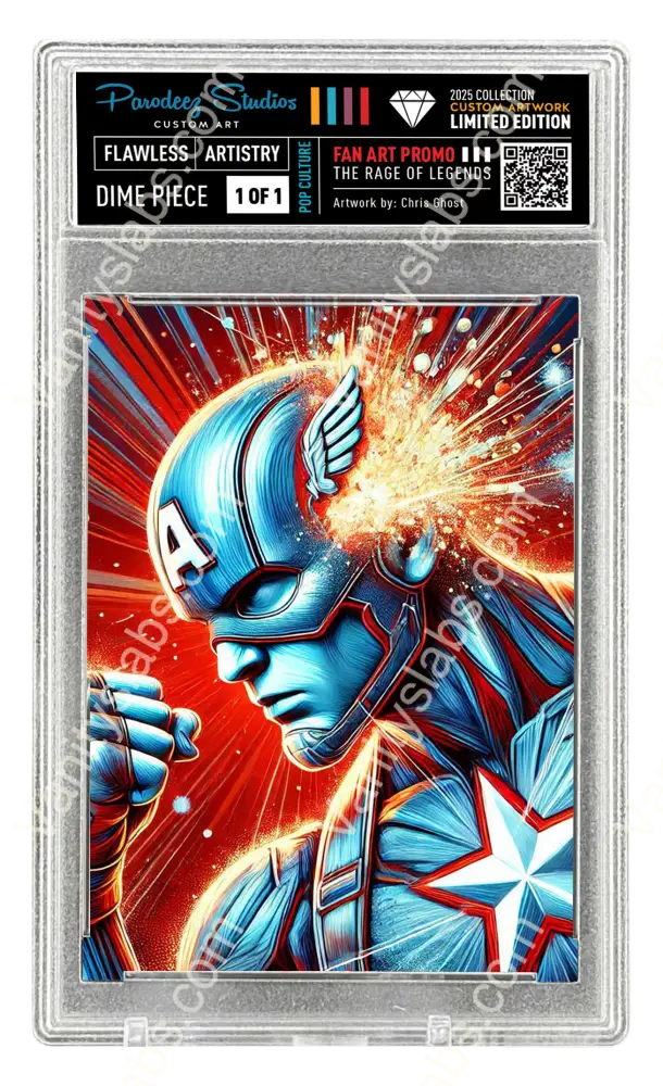 2025 Rage Of Legends Collection - Fan Art One By Chris Ghost Custom Card Number C47