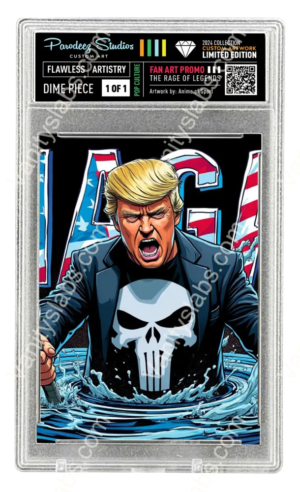 2025 Rage Of Legends Collection - Fan Art One By Chris Ghost Custom Card Number 48