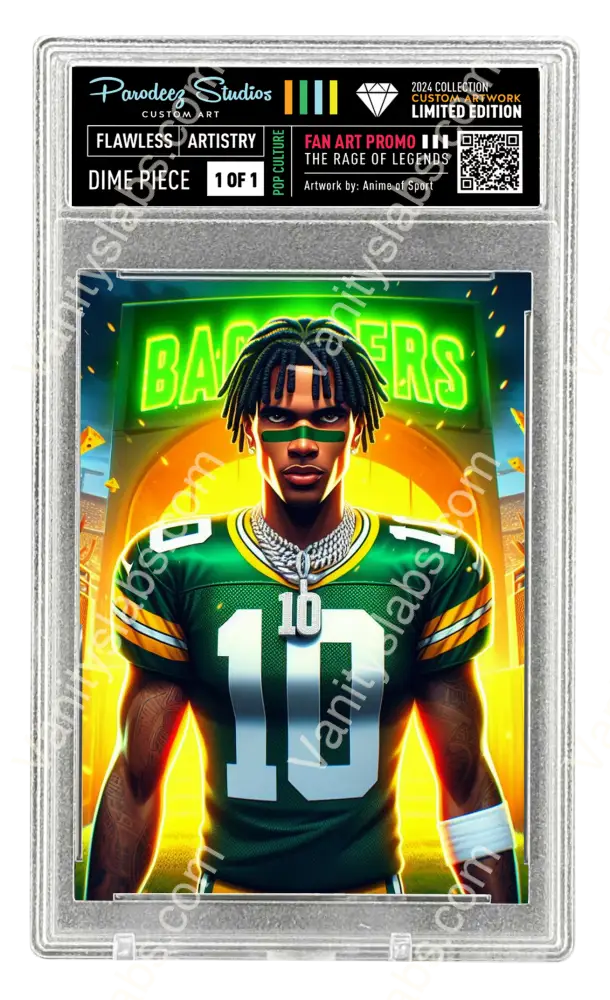 2025 Rage Of Legends Collection - Fan Art One By Chris Ghost Custom Card Number 55