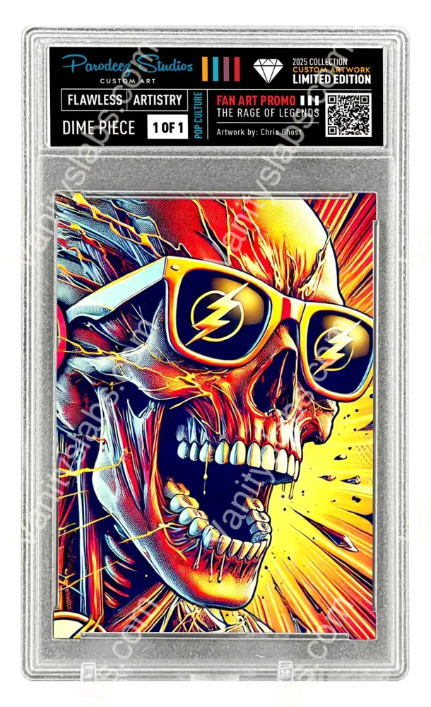 2025 Rage Of Legends Collection - Fan Art One By Chris Ghost Custom Card Number C68