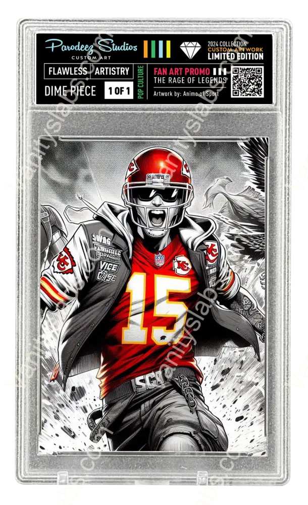 2025 Rage Of Legends Collection - Fan Art One By Chris Ghost Custom Card Number 69