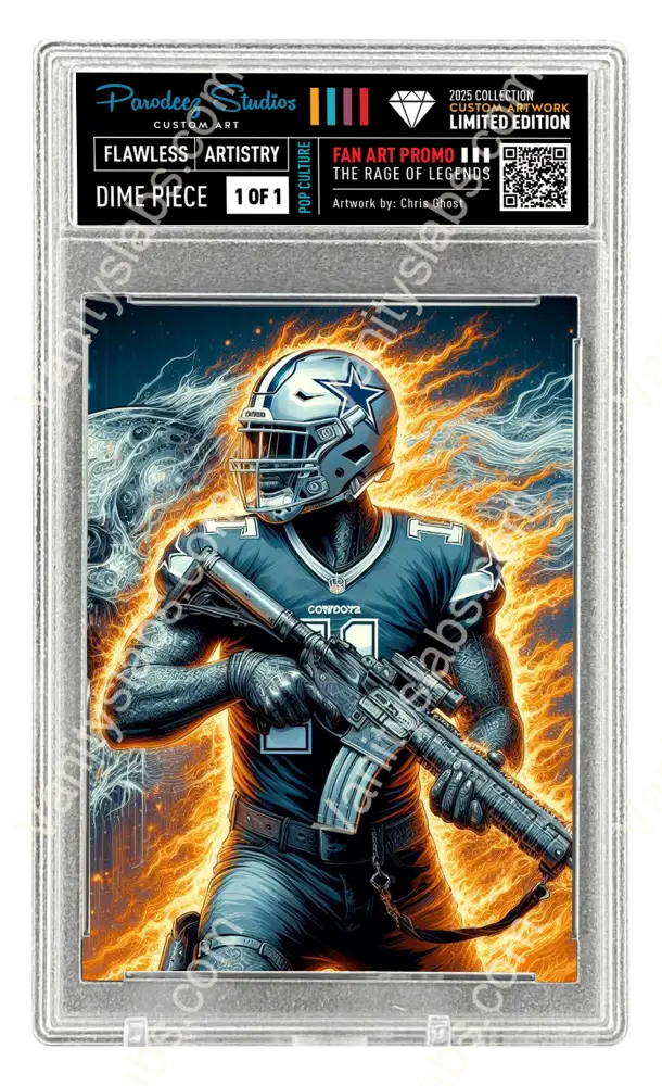 2025 Rage Of Legends Collection - Fan Art One By Chris Ghost Custom Card Number K92