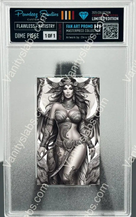 Amazonian Bombshell – Jungle EmpressT206 Custom Masterpiece – 1 of 10 Limited Release (Zanetha Bloodleaf)