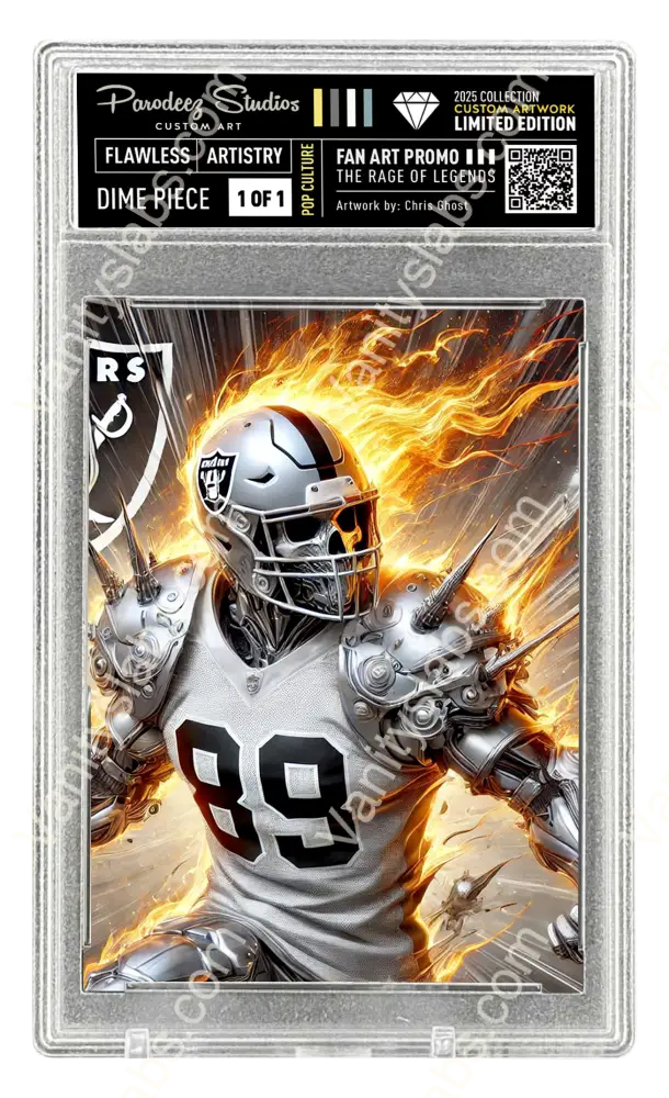 2025 Rage Of Legends Collection - Fan Art One By Chris Ghost Custom Card Number A81