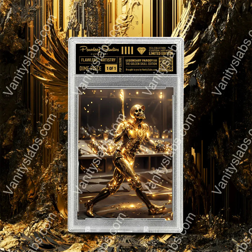 2024 Golden Skull Collection - The Judge One Of Custom Card Number 10