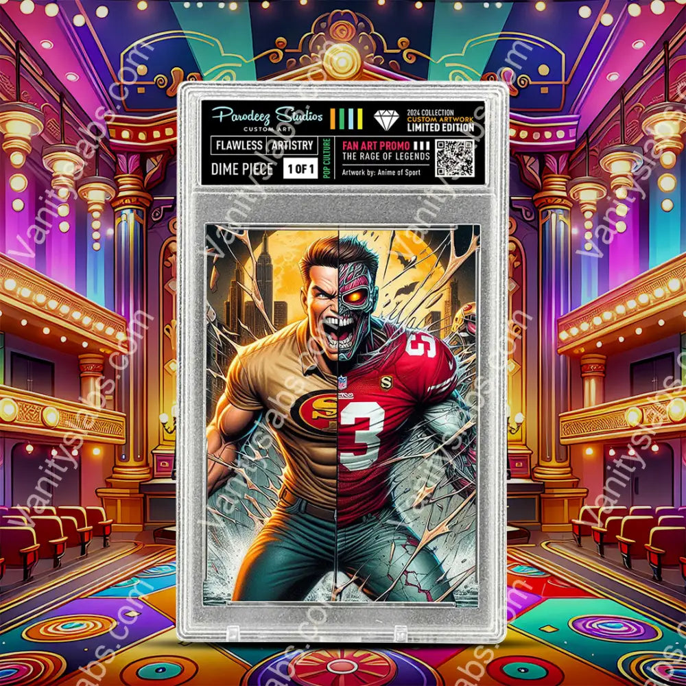 2025 Rage Of Legends Collection - Fan Art One By Chris Ghost Custom Card Number 10