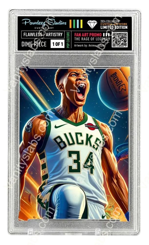 2025 Rage Of Legends Collection - Fan Art One By Chris Ghost Custom Card Number 127