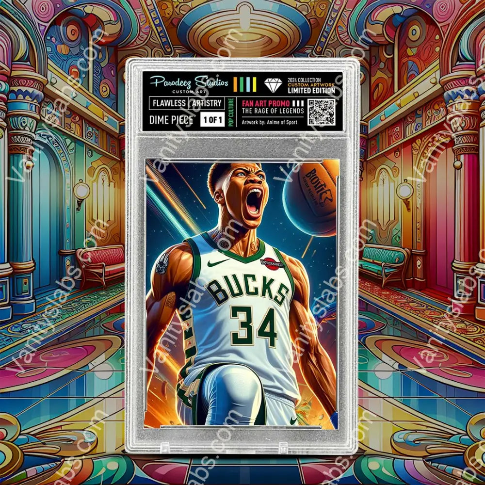 2025 Rage Of Legends Collection - Fan Art One By Chris Ghost Custom Card Number 127