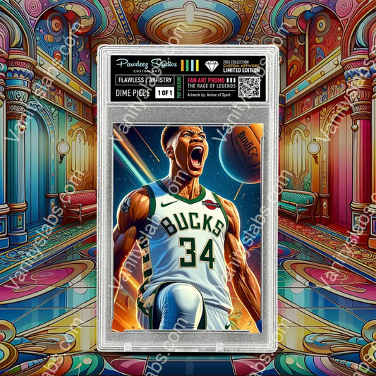 2025 Rage Of Legends Collection - Fan Art One By Chris Ghost Custom Card Number 127
