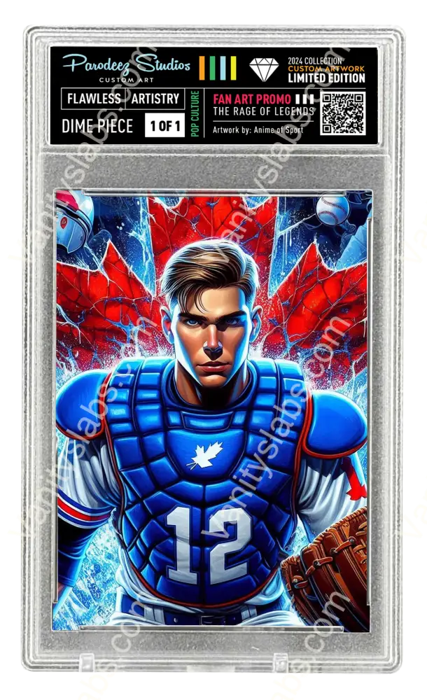 2025 Rage Of Legends Collection - Fan Art One By Chris Ghost Custom Card Number 12