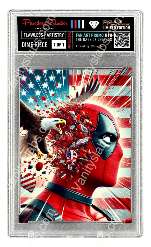 2025 Rage Of Legends Collection - Fan Art One By Chris Ghost Custom Card Number C131
