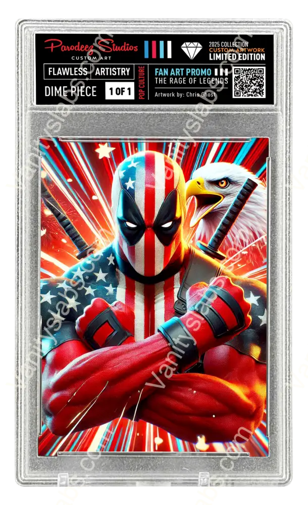 2025 Rage Of Legends Collection - Fan Art One By Chris Ghost Custom Card Number C134