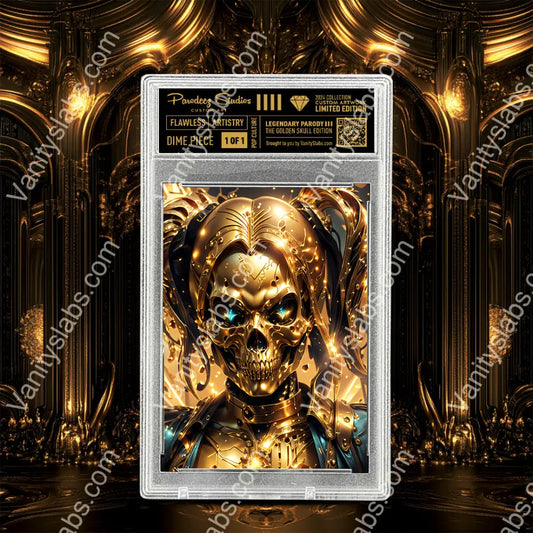 2024 Golden Skull Collection - Harley Quinn One Of Custom Card Number 14