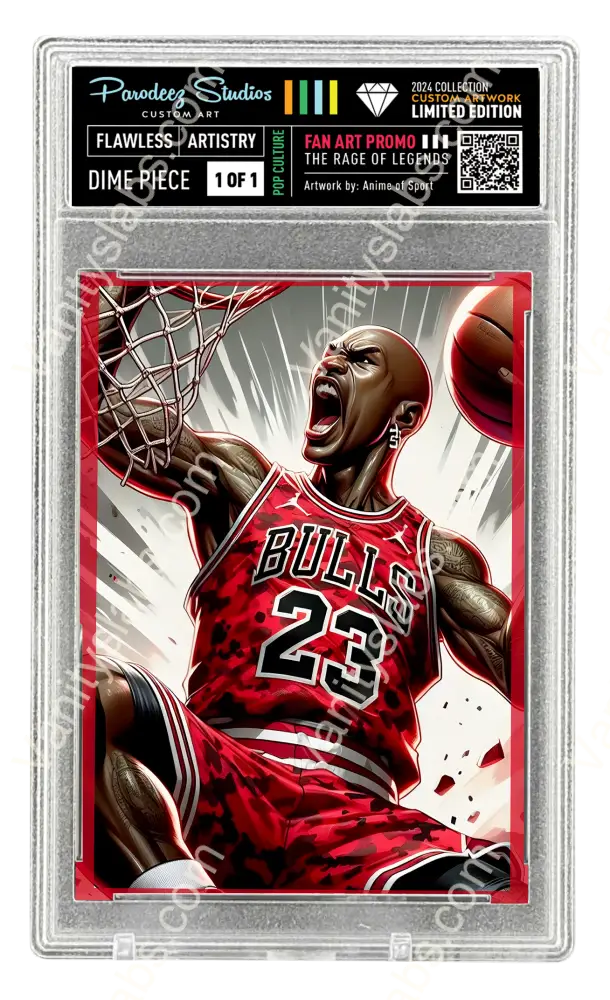 2025 Rage Of Legends Collection - Fan Art One By Chris Ghost Custom Card Number 16