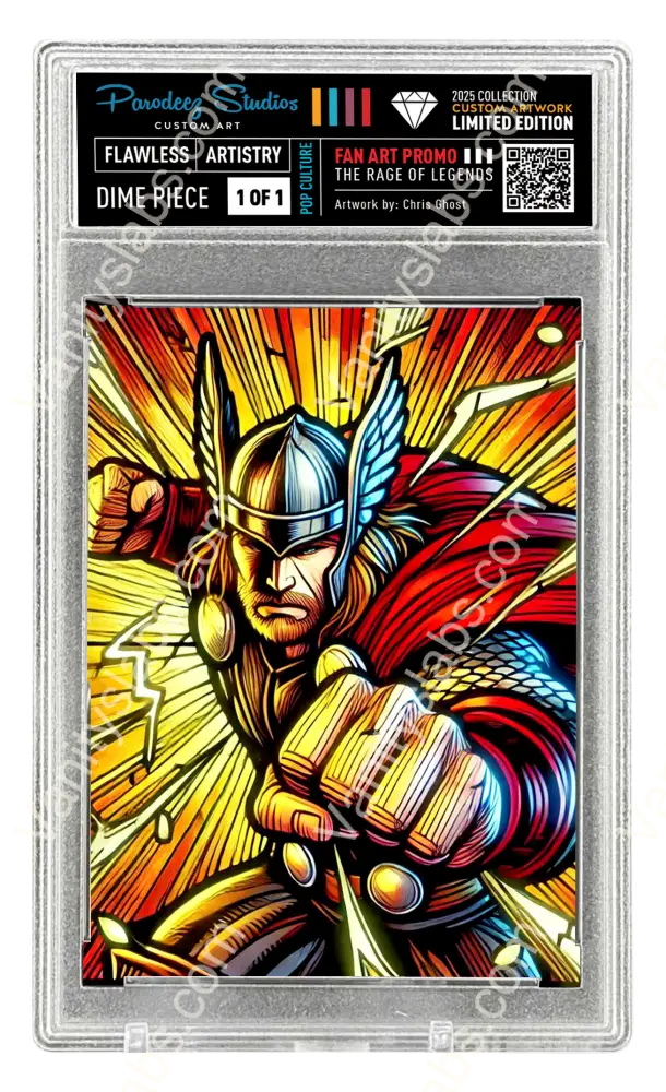 2025 Rage Of Legends Collection - Fan Art One By Chris Ghost Custom Card Number F170