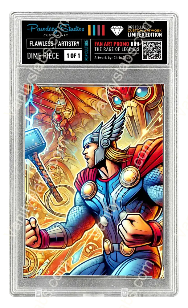 2025 Rage Of Legends Collection - Fan Art One By Chris Ghost Custom Card Number F173
