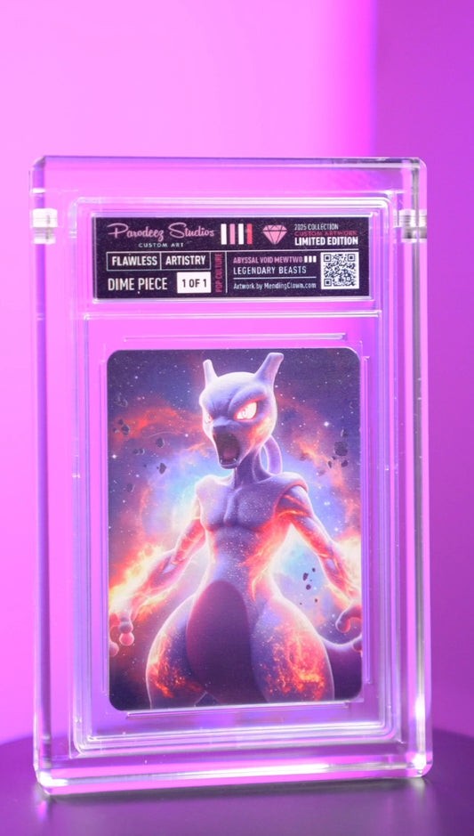 Crossover Legends - Abyssal Void Mewtoo - FanForge Collection (Limited Edition)