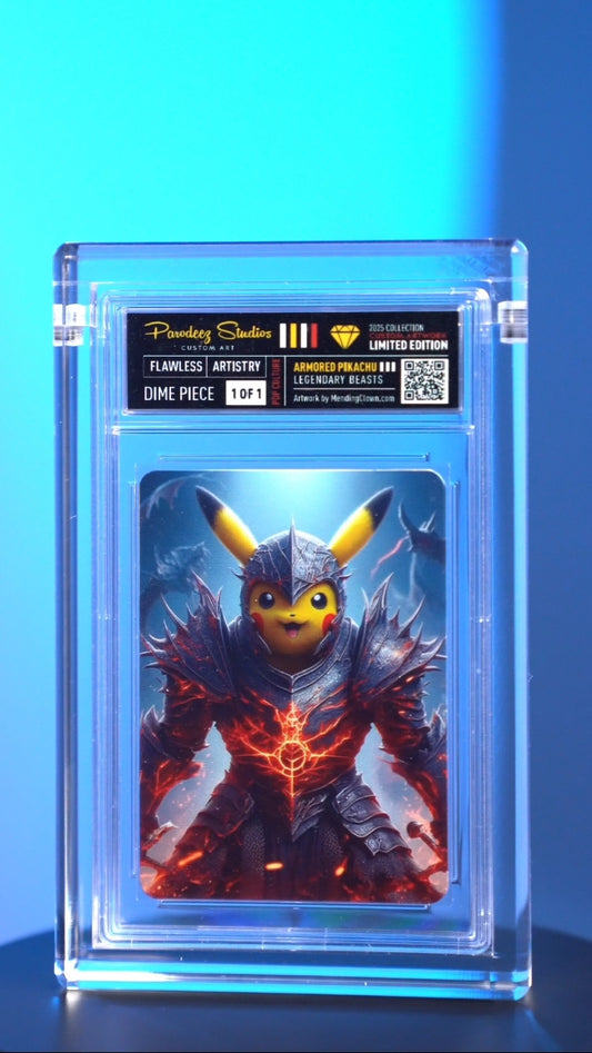 Crossover Legends - Armored Pikachu - FanForge Collection (Limited Edition)