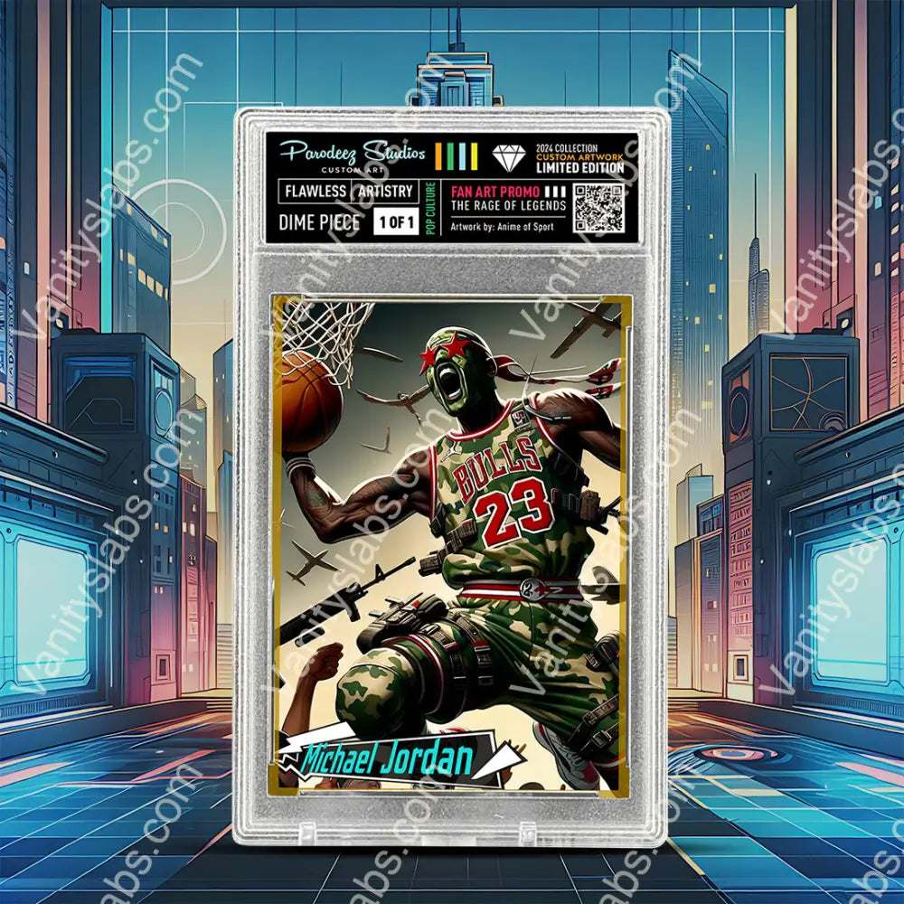 2025 Rage Of Legends Collection - Fan Art One By Chris Ghost Custom Card Number 17