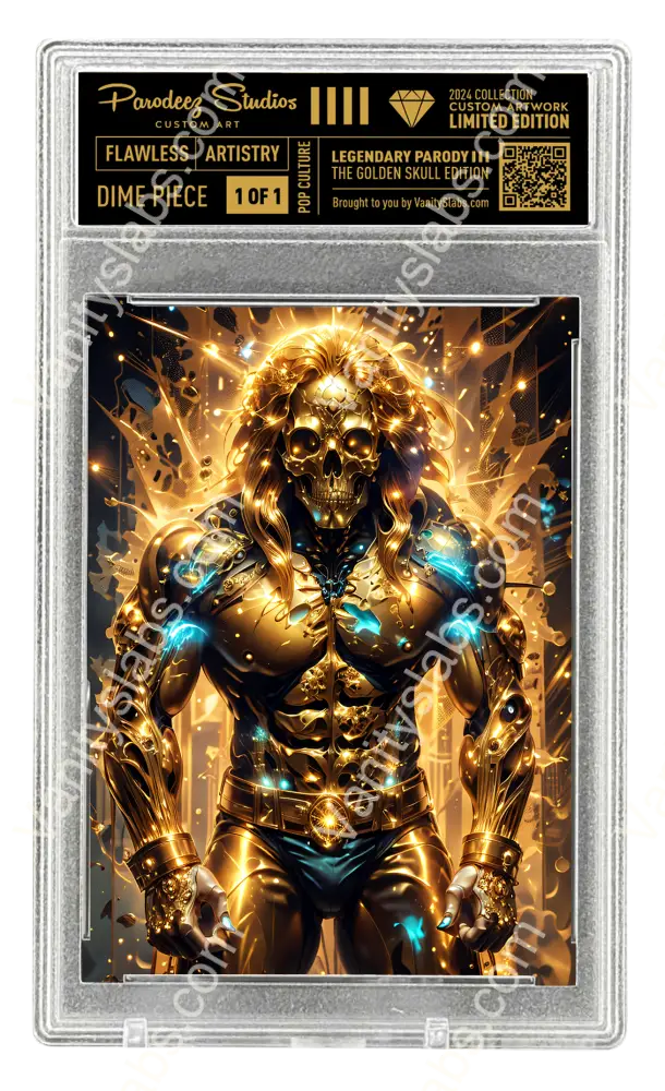 2024 Golden Skull Collection - The Ultimate Warrior 2- One Of Custom Card Number 18