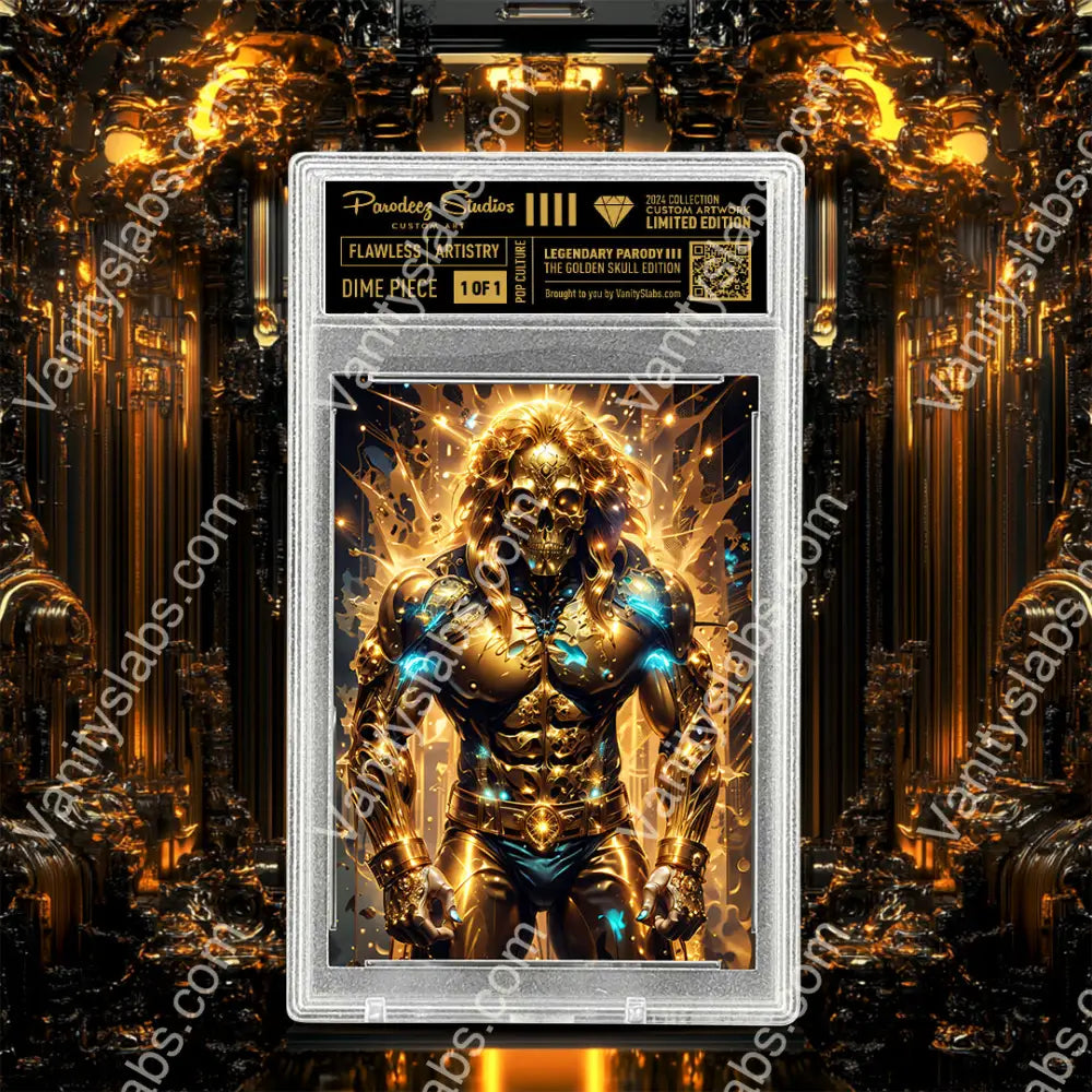 2024 Golden Skull Collection - The Ultimate Warrior 2- One Of Custom Card Number 18