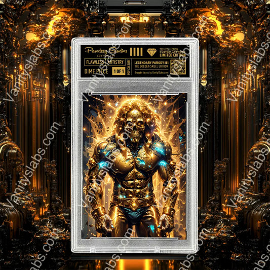 2024 Golden Skull Collection - The Ultimate Warrior 2- One Of Custom Card Number 18