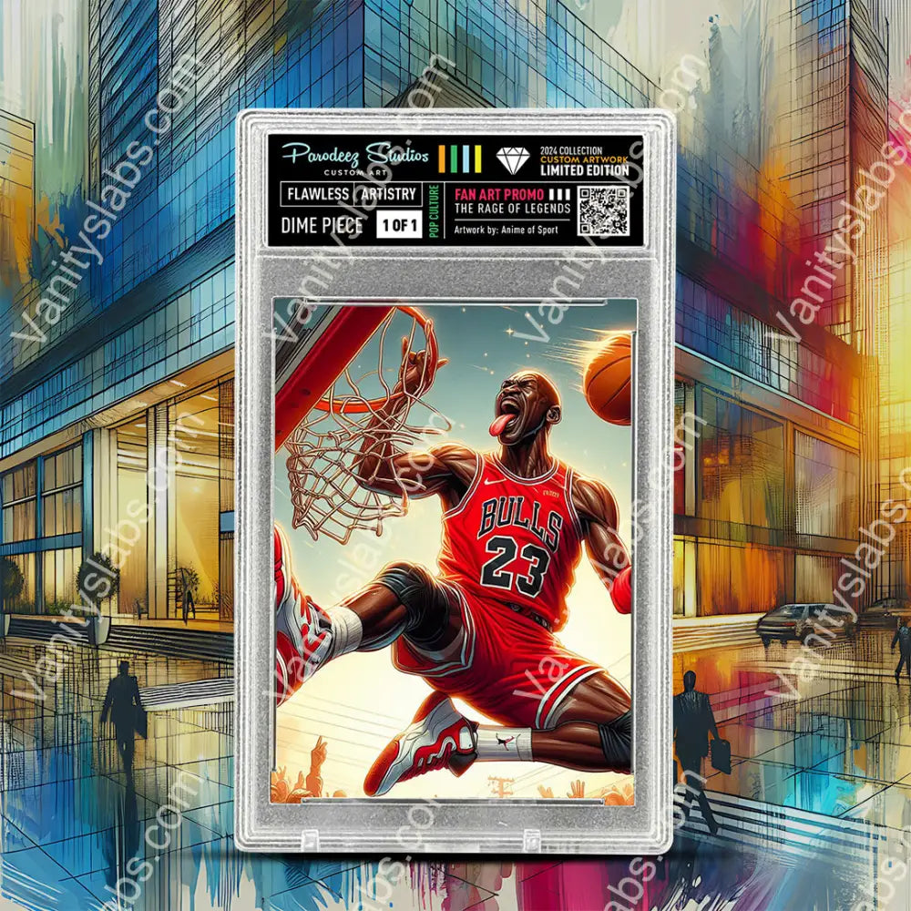 2025 Rage Of Legends Collection - Fan Art One By Chris Ghost Custom Card Number 19