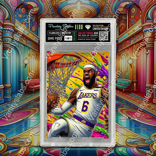 2025 Rage Of Legends Collection - Fan Art One By Chris Ghost Custom Card Number 1