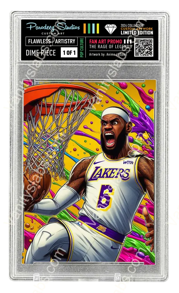2025 Rage Of Legends Collection - Fan Art One By Chris Ghost Custom Card Number 1