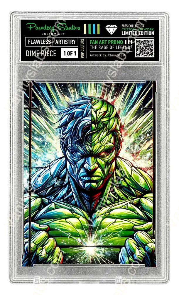 2025 Rage Of Legends Collection - Fan Art One By Chris Ghost Custom Card Number M201