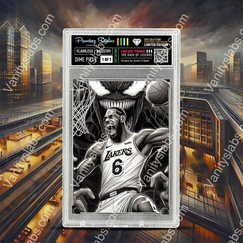 2025 Rage Of Legends Collection - Fan Art One By Chris Ghost Custom Card Number 23